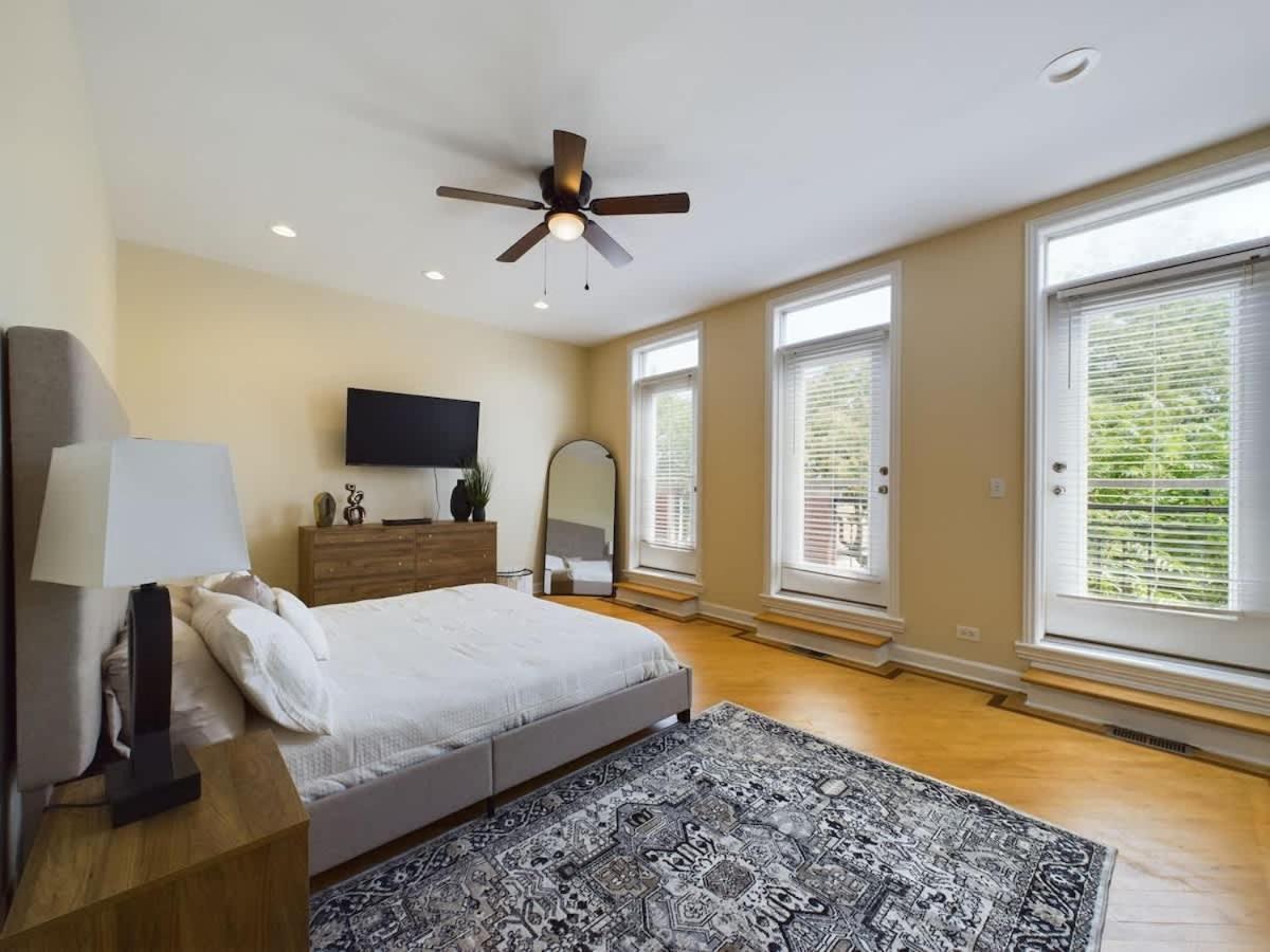 Luxe 4Br With Hot Tub & Game Room Chicago Ngoại thất bức ảnh